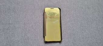 Predam transparentny zlaty kryt na S7 Edge