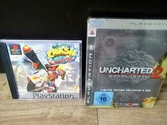 Crash Bandicoot 3 a Uncharted 2 Limited Edition PS3