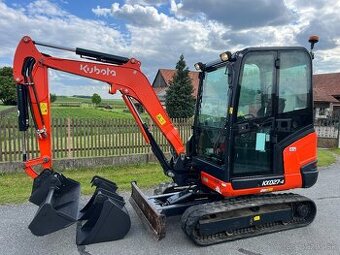 Minibagr Kubota KX027-4 / 3 režimy průtoku,3x lžíce