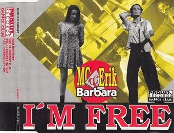 Mc erik & barbara I'm free ( cd-maxi singel )