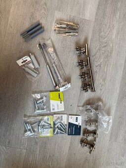 Set - rozne panty/ tip-on / plynove vzpera / dverove zavesy