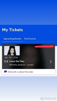 Vstupenky na koncert Lana Del Rey, 4.7.2025 Londýn, Wembley