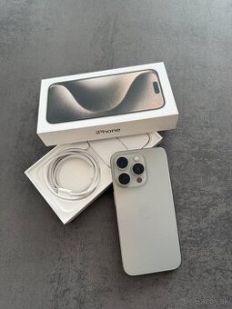 iPhone 15pro Natural Titanium 128gb - 1
