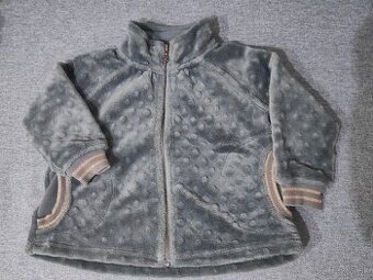 Teplá mikina POMPdeLUX svetlošedá