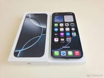 Apple iPhone 16 Pro Max 256GB WHITE ,Záruka - 1