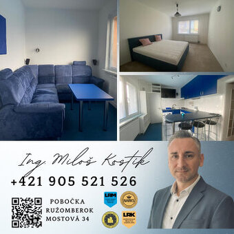 Na predaj 4-izbový byt Ružomberok sídlisko-Klačno