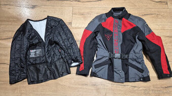 Moto bunda a korytnačka Dainese a tankvak Held Carry
