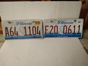 Auto značky štátu Illinois a Florida - 1