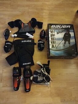 Bauer set chráničov + korčule CCM