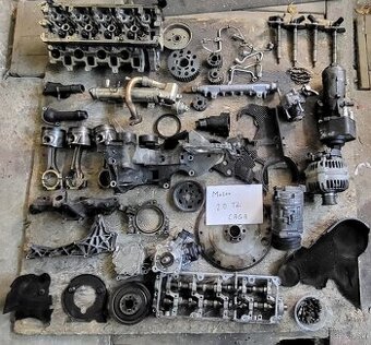 Rozpredám motor 2.0 tdi CAGA 105kw
