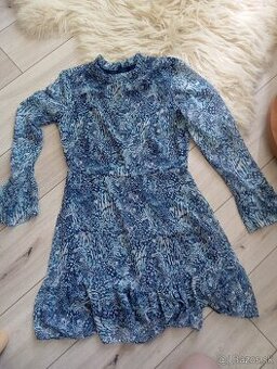 Dámske svetlomodré šaty S