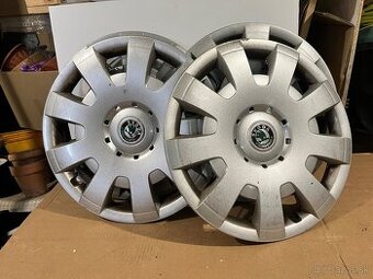 Originál puklice Škoda 17"