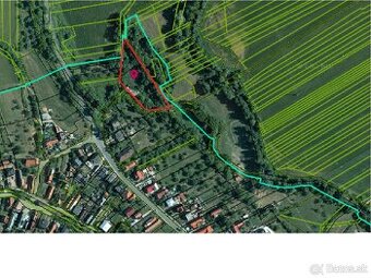 Pozemok / 4632 m2 / na predaj, Diviaky nad Nitricou