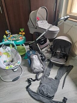 Kočík Mon Resea+hopsadlo+nosič+kresielko