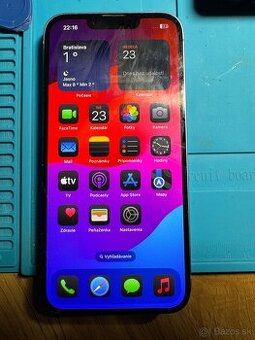 iPhone 14 - Originál dislej - prasknuty