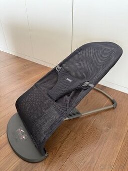 Detské ležadlo BabyBjörn Lehátko Bouncer BLISS Anthracite Me