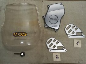 Plexi, klusik, kryt prim. kolecka, kryt zad. brzdica YAMAHA