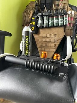 Predám airsoft Granátomet E&C Celokovový 40mm M203