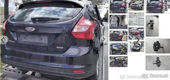 Ford Focus 1.6 TDCI 2012 predám PIATE DVERE, NÁRAZNÍK zadný,