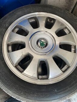 Original skoda alu disky 5x100 r16