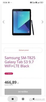 Samsung SM-T825 Galaxy Tab S3