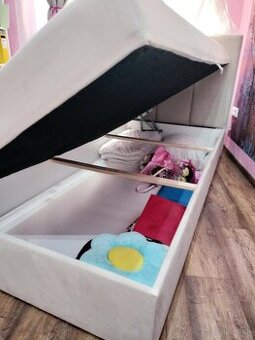 Predam postel + topper 100 x 200 + ulozny preistor