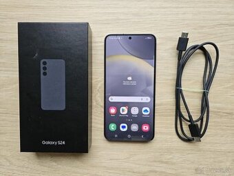 Samsung Galaxy S24 5G 8GB/128GB,sivy,top stav,sklo,zaruka