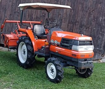 Malotraktor KUBOTA GL23 + originál rotavator