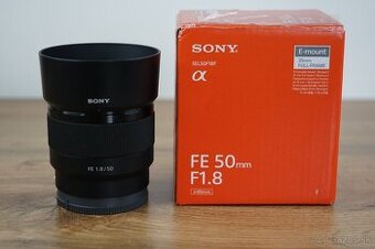 Objektív Sony FE 50mm f1.8
