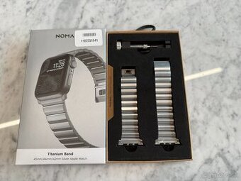 Nomad Titanium Band pre Apple Watch 45/44/42mm