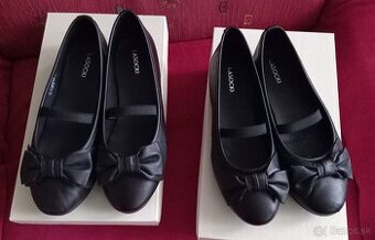 Dievčenské balerínky - poltopánky - lodičky veľ. č. 32 a 33