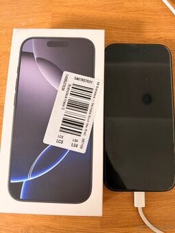 I Phone 16Pro Black Titanium 128GB