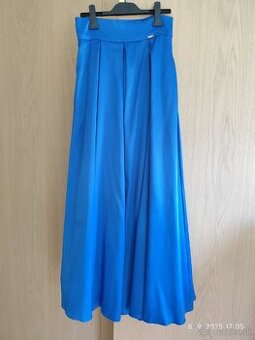 Dlhá spoločenská saténová sukňa v. 38