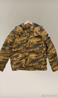 Pánska maskáčová bunda The North Face