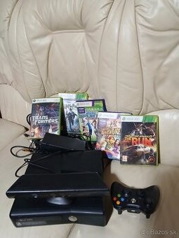 X BOX 360 aj s 5 hrami