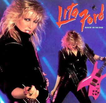 cd Lita Ford – Dancin' On The Edge 1984