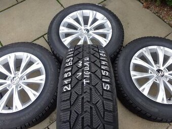 VW Tiguan zimna sada kolies 215/65R17