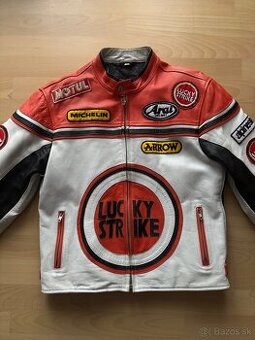 Kožená moto bunda Lucky Strike