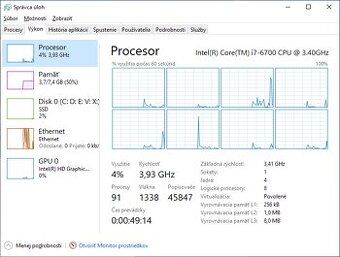 Intel i7-6700 4GHz socket 1151