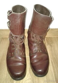 Predám kanady hnedé dôstojnícke kožené veľkosť 29