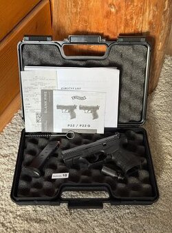 Umarex plynová pištoľ Walther P22 čierna, kal. 9mm PA