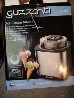 Nový, iba rozbaleny zmrzlinovač, Guzzanti..