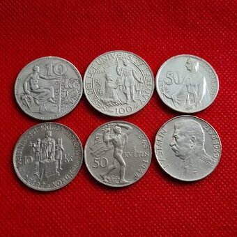 Staré strieborné mince