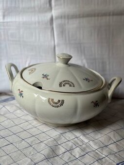 Polievková misa EPIAG (kvietkovaná)