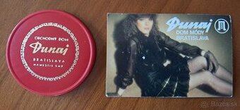 Obchodny dom Dunaj - retro zrkadlo a diárik 1984