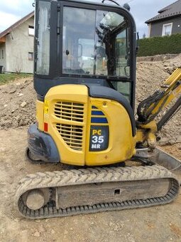 Predám pasový bager komatsu PC35