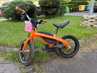Predám detský bicykel a odrážadlo 2v1 BMW Kidsbike 14"