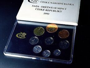 Sada mincí ČR 1993 (3 mincovne)
