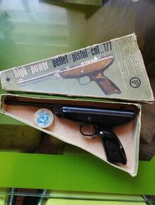 Vzduchová pištoľ Tex 086 prvý model s nízkym výrobnom číslom