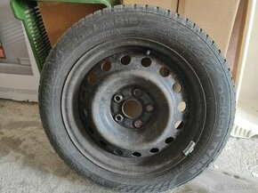 Plechove disky a zimné pneumatiky 5x114,3 205/55 R16